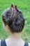Hairstyle braiding - Â  fish tail